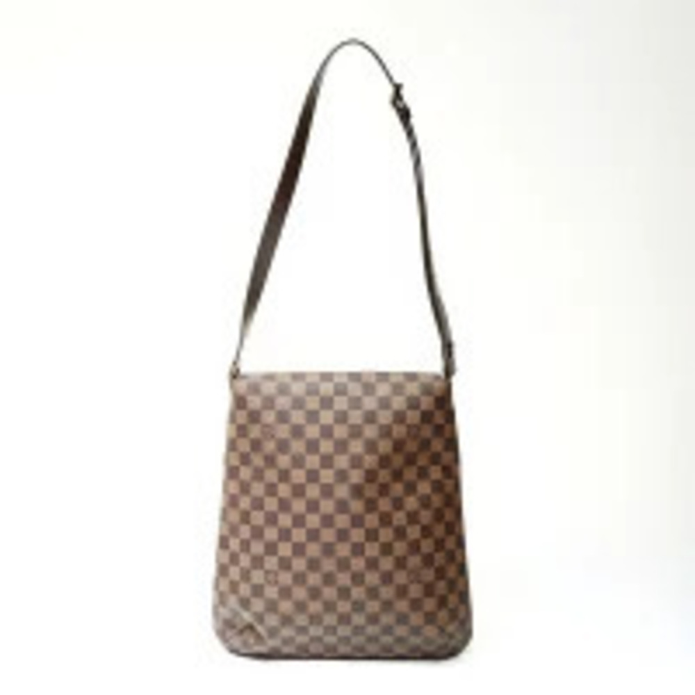 Louis Vuitton Shoulder Damier Brown Bag Musette